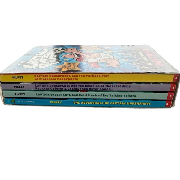 Captain Thunderpants Children’s Novel Book Set. #1-5 - Picture 5 of 6